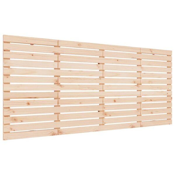 vidaXL Tête de lit murale 186x3x91 5 cm Bois massif de pin