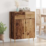 vidaXL Buffet Bois Ancien 69 5 x 34 x 90 cm Bois d'ingénierie
