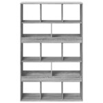 vidaXL Bibliothèque sonoma gris 100x33x156 5 cm bois d'ingénierie