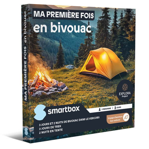 SMARTBOX - Coffret Cadeau Explora Project - Ma première fois en bivouac - Séjour