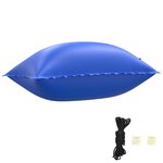 vidaXL Coussin de piscine Bleu 400 x 200 x 140 cm PVC