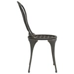 Ensemble de bistro jardin meuble extérieur terrasse 3 pièces aluminium coulé bronze 02_0013509