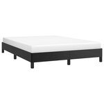 vidaXL Cadre de lit sans matelas noir 140x200 cm similicuir