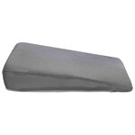 vidaXL Coussin d’assise Gris 39 x 38 x 8 5 cm