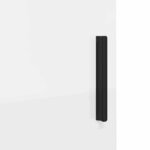 vidaXL Cabinet de salle de bain Blanc brillant 30 x 35 x 80 cm
