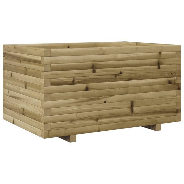 vidaXL Jardinière 90x60x49 5 cm bois de pin imprégné