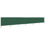 vidaXL Paravent 6 panneaux Tissu 800 x 160 cm Vert