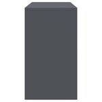 vidaXL Armoire de rangement Anthracite 90 x 40 x 70 cm Acier