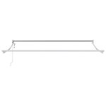 vidaXL Auvent rétractable automatique marron 300x250 cm