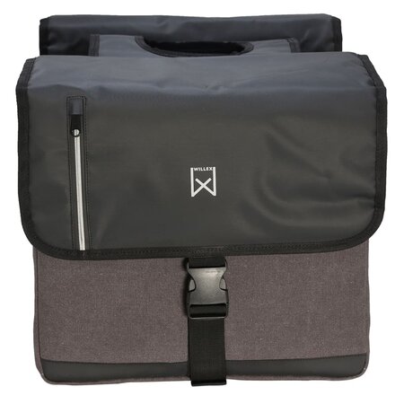 Willex sac d'affaires double 30 l noir et gris