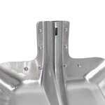 vidaXL Tête de pelle Argent 45 x 38 cm Aluminium