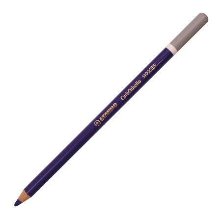 Crayon de couleur fusain pastel carbothello violet foncé stabilo