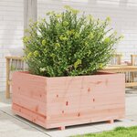 vidaXL Jardinière 90x90x49 5 cm bois massif de douglas