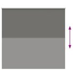 vidaXL Store enrouleur occultant largeur du tissu 156 6 cm polyester