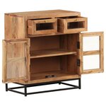 vidaXL Buffet 60x35x70 cm Bois d'acacia massif