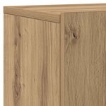 vidaXL Meuble TV mural chêne artisanal 100x30x41 cm