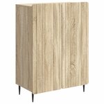 vidaXL Buffet Chêne Sonoma 66 x 34 5 x 92 cm Bois d'ingénierie