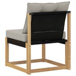 vidaXL Sofa de milieu extérieur