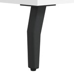 vidaXL Buffet blanc 34 5x32 5x90 cm bois d'ingénierie