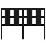 vidaXL Tête de lit Noir 145 5x4x100 cm Bois massif de pin