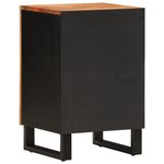 vidaXL Armoire de salle de bain 38x33x58 cm bois massif d'acacia