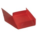 Chemise À Élastiques 3 Rabats Maxi Capacity Carte Lustrée Pelliculée 425gm2 Iderama A4 - Rouge - X 25 - Exacompta