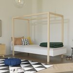 Lit enfant à baldaquin 90 x 200 MODULAR 2