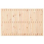 vidaXL Tête de lit murale 140x3x90 cm Bois massif de pin