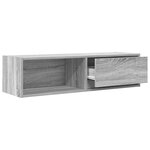 vidaXL Meubles TV 2 Pièces sonoma gris 100x31x25 5 cm bois d'ingénierie