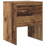 vidaXL Bureau Bois ancien 60 x 50 x 76 cm Bois d'ingénierie