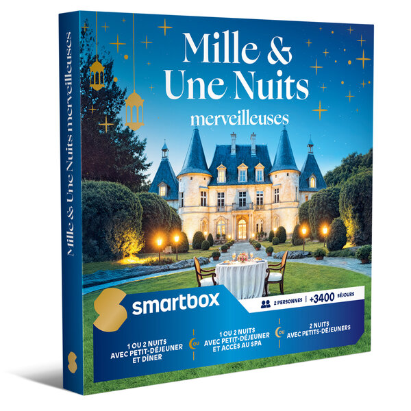 SMARTBOX - Coffret Cadeau Mille et une nuits merveilleuses -  Séjour