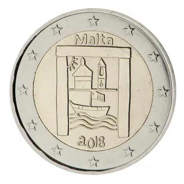 2 euros commémorative Malte 2018 - Héritage.
