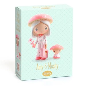 Djeco DJ06967 - Figurines Tinyly Amy et Mushy
