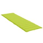 vidaXL Coussin de chaise longue vert vif 200x50x3 cm tissu oxford