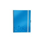 LEITZ Cahier Be Mobile A4 Petits Carreaux Bleu