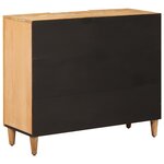 vidaXL Armoires de rangement avec stockage Marron 90 x 33 5 x 75 cm