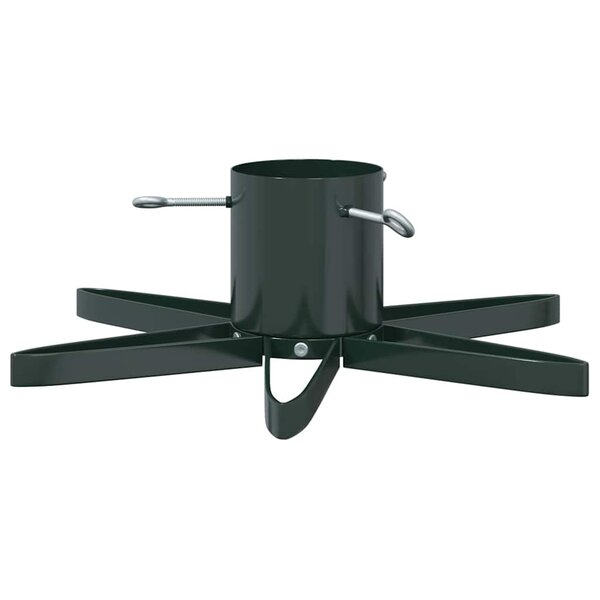 vidaXL Pied de Sapin de Noël 1.73 Vert 49 x 49 x 15 5 cm Acier