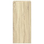 vidaXL Buffet chêne sonoma 45x41x93 cm bois d'ingénierie