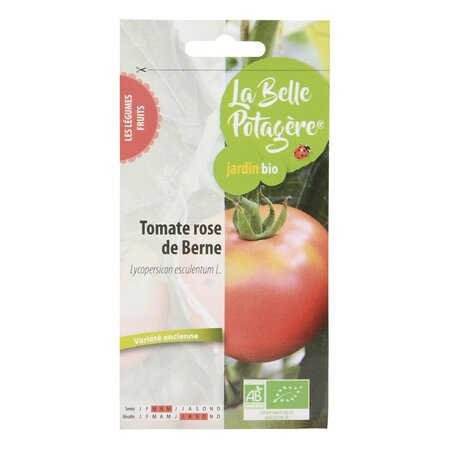 Graines à semer - Tomate Rose de Berne - 0 15 g