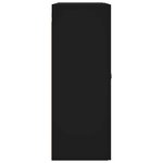 vidaXL Armoire murale noir 69 5x34x90 cm bois d'ingénierie