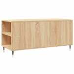 vidaXL Table basse chêne sonoma 102x44 5x50 cm bois d'ingénierie