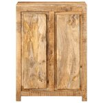 vidaXL Buffet 55x33x75 cm bois massif de manguier