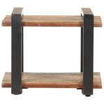 vidaXL Table de chevet 50x40x40 cm Bois de récupération massif