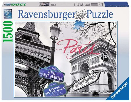 Ravensburger puzzle 1500 pièces - my paris
