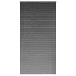 VidaXL Rideau anti-insectes gris foncé 100x200 cm bambou
