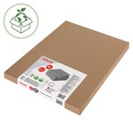 Set de 3 boîtes de rangement & cadeau 265 x360x100 mm  gris esselte