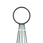 vidaXL Sapin de Noël sur mât de drapeau 310 LED Colorées 300 cm