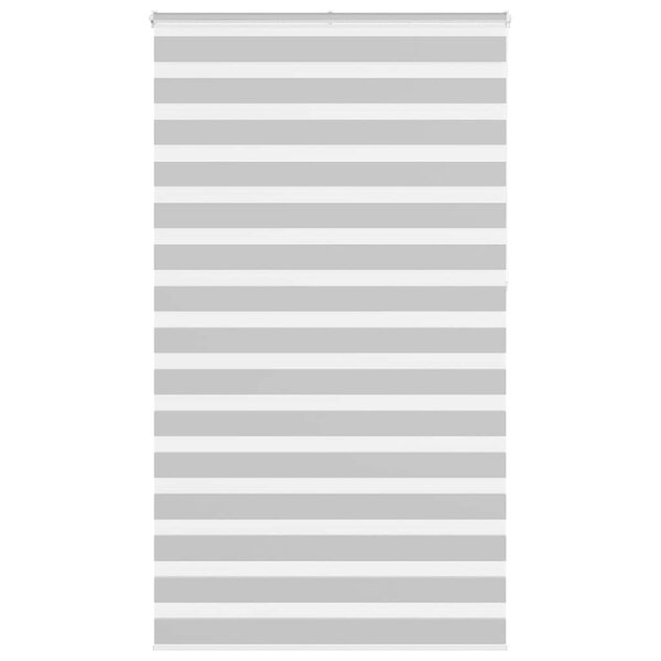 vidaXL Store zèbre gris clair largeur du tissu 120 9 cm polyester