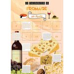 Calendrier avent fromage 25 recettes