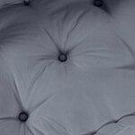 vidaXL Canapé Modulable Gris 70 x 70 x 56 cm tissu